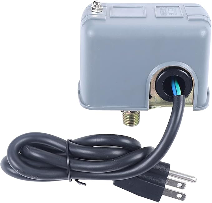 1HP Shallow Well Jet Pump with Pressure Switch, 750W Cast Iron Water Pump 16.7GPM, 183FT Lift Head IP44 for Home Farm Cabin Fresh Water Supply