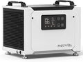70 Pints Commercial Dehumidifier with Drain Hose, Compact Crawl Space Dehumidifiers for Basement and Home, Energy Star Certified, Automatic Defrost | MOISWELL Defender ME-7