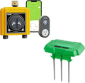 RAINPOINT WiFi Water Timer with WiFi Soil Moisture Sensor, WiFi Hose Timer for Lawn,WiFi Sprinkler Controller via APP/Voice Control,Automatic Watering System