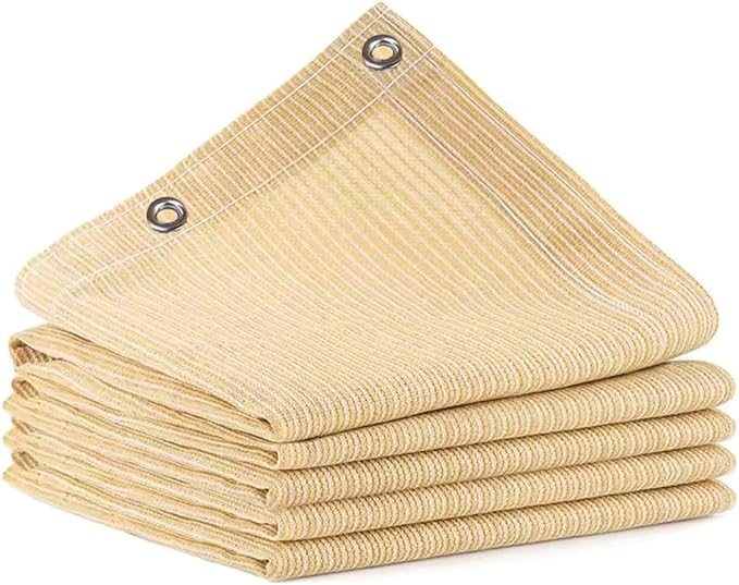Shade Cloth 90% 10x10ft Sun Shade Mesh Netting Cover for Pergola, Garden, Outdoor, Patio, Deck, Backyard