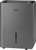 AEOCKY 50 Pint/Day Compressor Dehumidifier, 3500Sq.Ft for Basement, Home, Bedroom, Bathroom, with Drain Hose, Intelligent Humidistat, Quiet