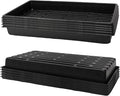 RooTrimmer 10 Pack 1020 Trays, Extra Thick Heavy Duty Seed Starting Trays - No Holes, No Leak, Reusable Propagation Flats for Microgreens, Seedlings, Plant Germination, Fodder and Transplant