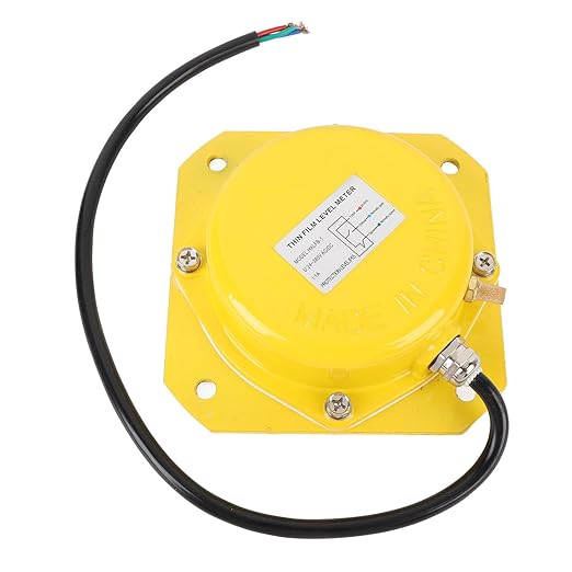 Thin Film Level Meter Stainless Steel Industrial Grade Powder Granular Material Detector Switch with Adjustable Sensitivity for Silo Bin Feed Mill Warehouse Storage Tank Pr