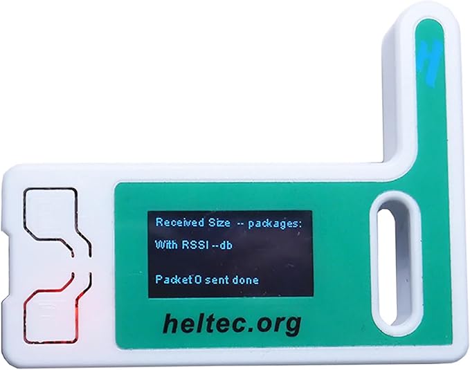 Heltec Meshtastic WiFi LoRa 32 V3 Development Board Device SX1262 and ESP32-S3FN8 Chip with 0.96-inch OLED Display and Plastic Shell Mesh Network Paxcounter Support WiFi BLE (915 MHz with Case)