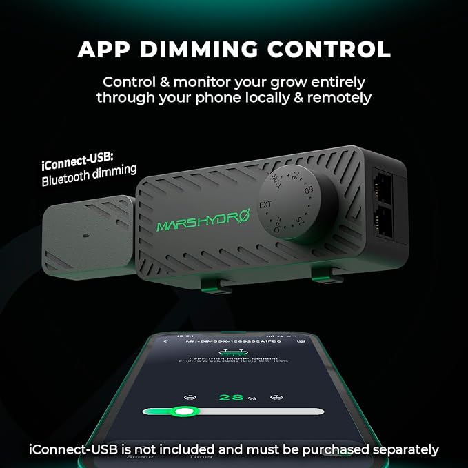 MARS HYDRO 3x3 Smart Grow Tent Kit Complete System with WiFi-Integrated Controller 43,150W FC1500 App Dimming Grow Light,1680D High Reflective Mylar,with 4inch Automatic Ventilation System