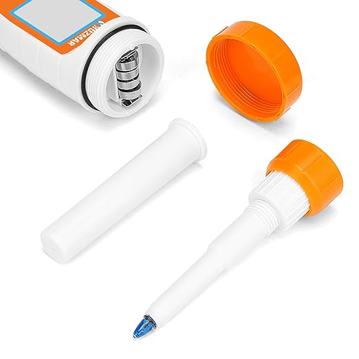 UIUZMAR Smart pH Meter for Food pH Test Kit for Sourdough and Bread Dough Professional Spear Sensor Food Tester Digital pH Meter for Sausages Meat Cheese Sushi Rice and Other Solid Semi-Solid