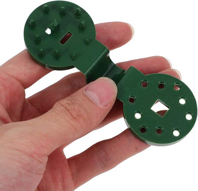 MAGICLULU 50pcs Greenhouse Clips and Backyard Mesh Buckles, Heavy Duty Shade Cloth Fixing Clips for Garden Sunshade Netting, Reusable Plastic Net Clamps for Outdoor Plant Protection