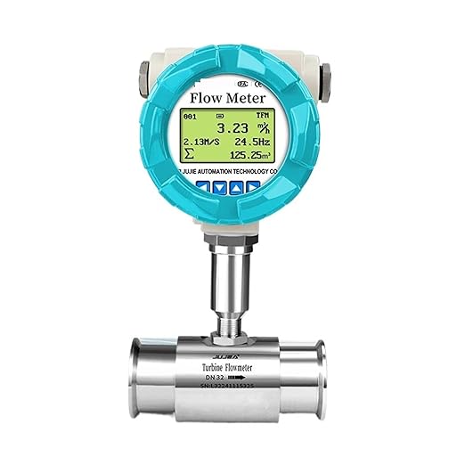 Smart Water Meter System Turbine Flow Meter SS304 Pulse 4-20mA RS485 Digital Flow Sensor for Water(DN40-4-20mA-SS304)