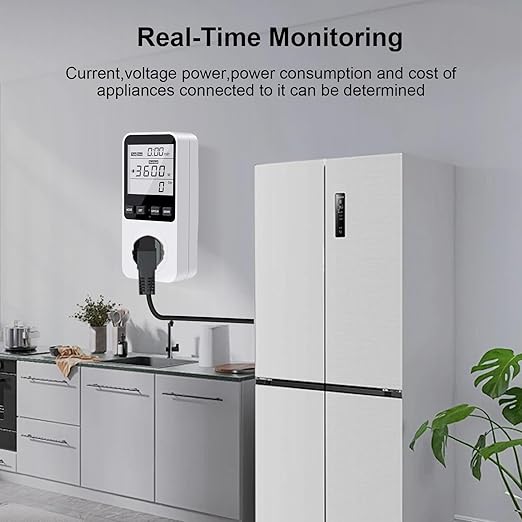 Diymore Plug in Digital Thermostat Temperature Controller Electric Digital Thermostat Heating Cooling Control Mode Timer 2900W 250V 15A Greenhouse Heater with Thermostat Backlit Display