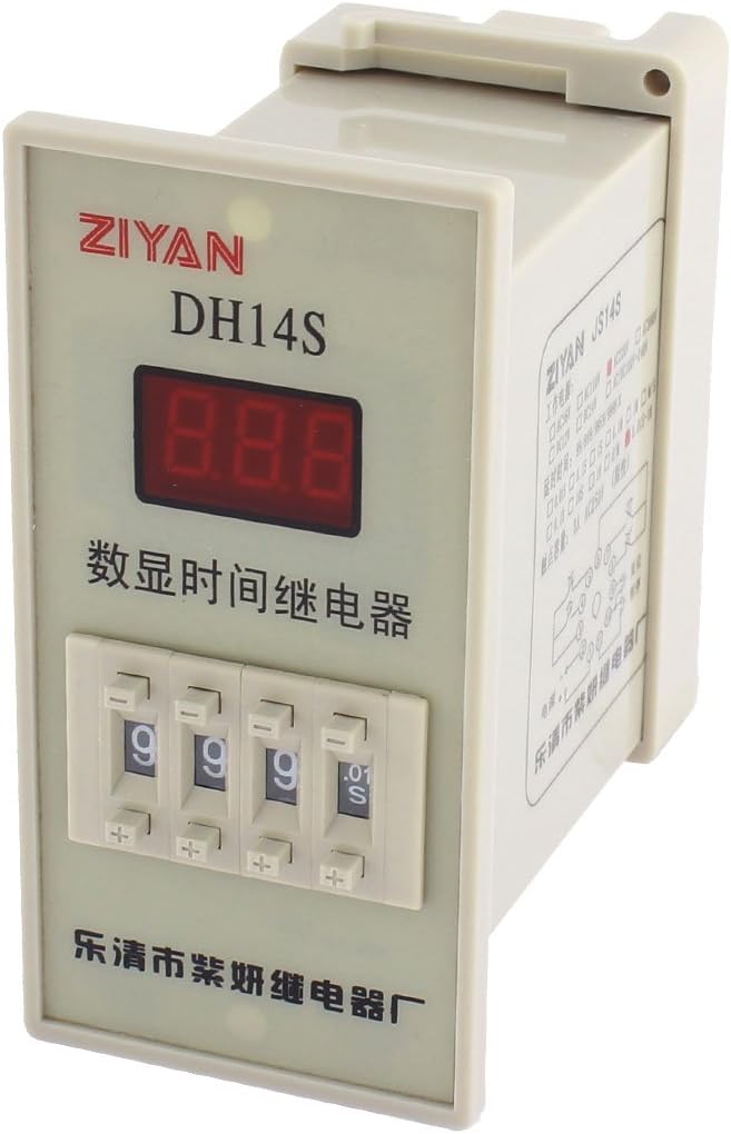 JS14S AC 220V 0.01S-999H 11-Pin Adjustable Time Delay Timer Relay