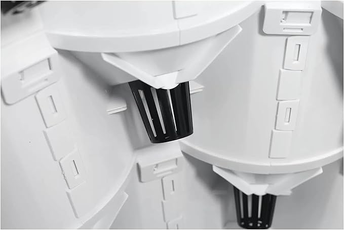 Hydroponic Grow Kit, Hydroponics Growing System Smart Hydroponics Vertical Garden Grow Kit Pineapple Tower Indoor Outdoor for Planting Herb Vegetables Fruits,Hydroponic Growing Ki