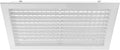 13" x 9" Aluminum Supply & Return Air Grille – Powder-Coated Wall Vent Register Cover with Adjustable Louvers – Flat Duct HVAC Ventilation System Exhaust & Intake Vent with Mounting Clips