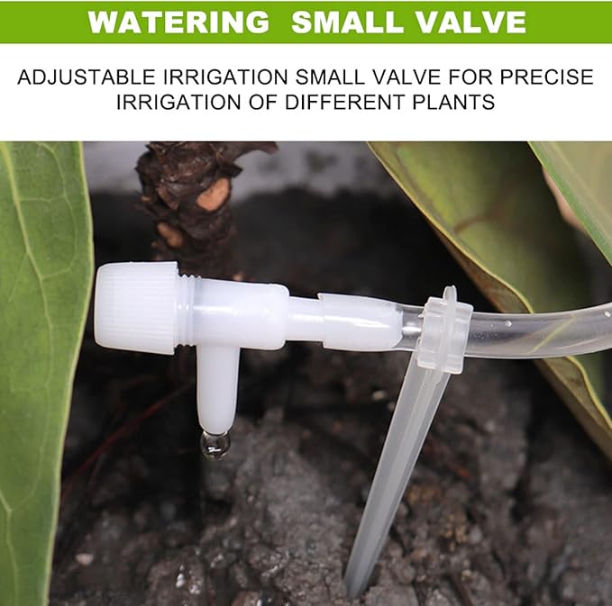 Drip Irrigation Kit, WiFi Automatic Plant Waterer, Automatic Watering System for Potted Plants, Remote Control Plant Watering Device, Automatic Drip Irrigation Kit for Outdoor Garden