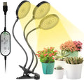 Grow Light 45W Sunlike Full Spectrum LED Plant Grow Lights with Timer Auto On/Off 4/8/12H Waterproof Grow Lamp for Indoor Plants, 5 Dimmable Levels, Adjustable Gooseneck