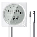 GoveeLife WiFi Refrigerator Thermometer Hygrometer Pro with 2 in 1 Alarm, Monitor Sensor for Freezer, Wireless Digital Freezer Temperature Humidity with App Alert, LCD Display(Gateway Not Included)