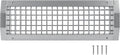 17" x 5" Aluminum Supply/Exhaust Grille for a Round Spiral Duct - Grill Cover with Adjustable Louver Blades - Air HVAC Return Register for Home, Bathroom, Ceiling