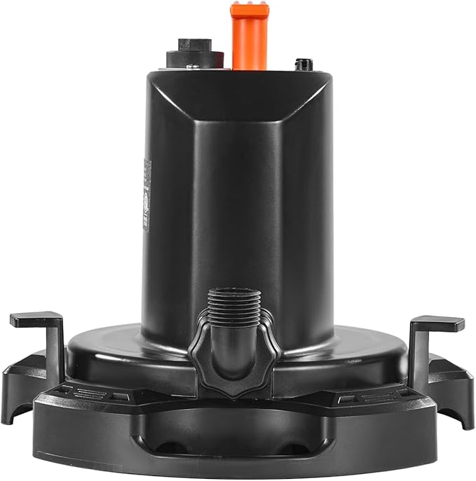 VEVOR 1/2 HP Submersible Pool Cover Pump – 1575 GPH, 24 ft Max Lift, Water Removal and Transfer Pump for Swimming Pools, Inflatable Water Parks, Draining (25 ft Power Cord)