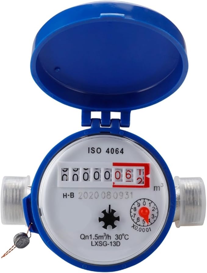 Male Thread Water Flow Sensor TS-S300E Home Smart Cold Water Meter Digital Dispaly Pricision Flow Meter