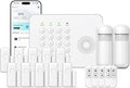 Wireless Home Security System WiFi/4G Home Alarm System with Phone APP Alert | Voice Control | No Subscription Fees | 24/7 Monitoring | Alexa Compatible