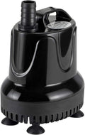hygger 660 GPH Quick Water Change Aquarium Pump Submersible Fountain Water Pump Fish Tank Pond Drain Transfer Pump with 3 Adaptors