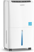 Waykar 2,000 Sq. Ft. 34 Pints 2025 Most Efficient Energy Star Dehumidifier for Basement & Home with Auto or Manual Drainage, Ultra Quiet 33dB, 0.62-Gallon Water Tank