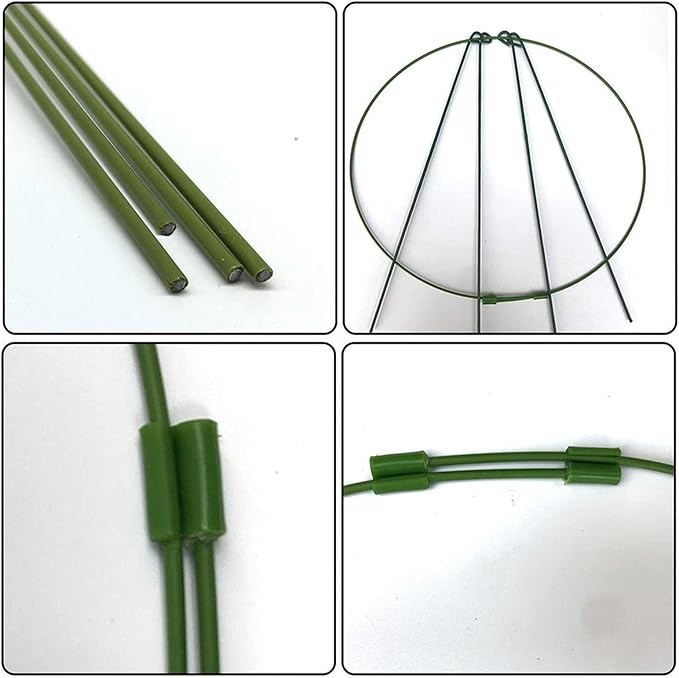 Liudan Trelli Plant Holder, Adjustable Climbing Plant Support Cage, Garden, Telescopic Flower Stand, Garden Tool Frame, Garden Plant Support
