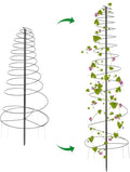 Trellis for Climbing Plants Outdoor,Plants Trellis 73 inch Support Metal Garden Trellis for Plants Flowers Light Vegetables Vine Support