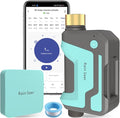 Smart WiFi Sprinkler Timer with 1666 Feet RF Gateway, Brass Inlet Water Timer for Garden Hose, App Remote Control with Alexa, Rain Delay and Manual Mode for Garden and Lawn.