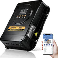 ECO-WORTHY MPPT Solar Charge Controller 40A with Bluetooth, 12V/24V Auto, LCD Display, Compatible with LiFePO4 Gel SLA Battery, Lithium Battery Activation for Solar Panels
