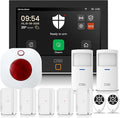 OSI Alarm System Gen 2 (4G), 11pc, DIY, Motion & Entry Sensors, Wireless Siren, Remotes, App & Alexa Compatible Self Monitor(No Monthly Fees) or 24/7 Alarm Monitoring (as Low as $15/mo)