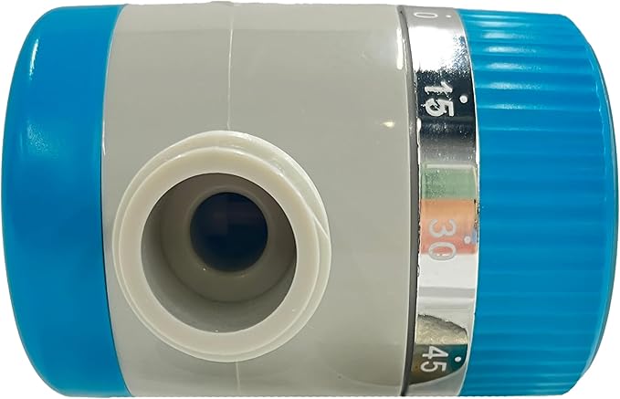 Gilmour Single Outlet Mechanical Water Timer for Garden Hose, Irrigation Timer for Sprinklers and Drip Lines, Blue
