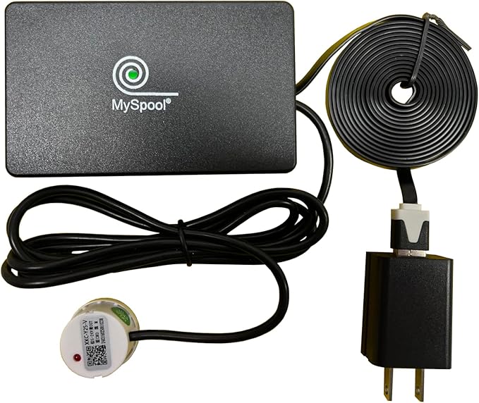Non-Contact Liquid Level Alert with Text Message and email Notifications, A/C Powered with a 5 ft Sensor, uses WiFi