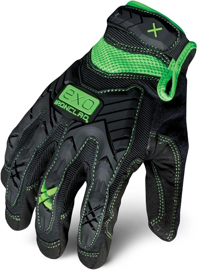 Ironclad mens Medium Impact Work Gloves, Black, Medium Pack of 1 US