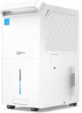 6,000 Sq.Ft Most Efficient Energy Star 2025 Dehumidifier,Vellgoo Max 140 Pint/D Smart Compressor Dehumidifier for Basement with Drain Hose, for Home,Large Rooms