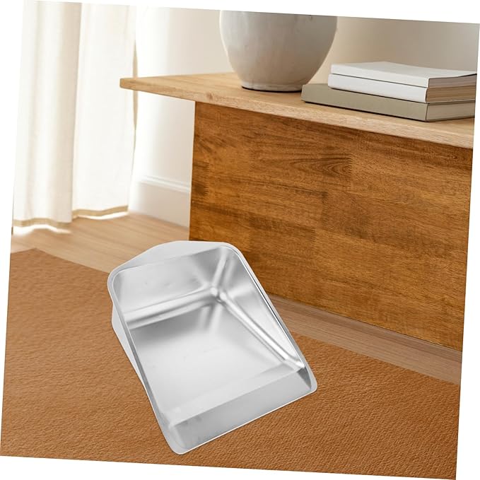 Heavy Duty Handheld Dustpan Stainless Steel Dust Pan Brush Dustpan and Brush for Cleaning