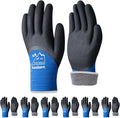 toolant Winter Work Gloves for Men & Women, 3/4 Waterproof Freezer Gloves with Thermal Insulated, Durable, Strong Grip