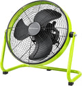 Comfort Zone 9-Inch High-Velocity Desk Fan, All-Metal 3-Speed Turbo Air Circulator with 180° Tilt, Quiet Small Table Fan for Office, Bedroom, and Home, Fully Assembled, ETL Listed