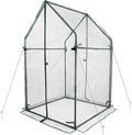 Gardzen Mini Greenhouse with Mesh Cover, Portable Outdoor Greenhouse, Enhanced Ventilation, Ideal for Spring, Summer & Fall 36.2"(L) x36.2(W) x59.5(H)