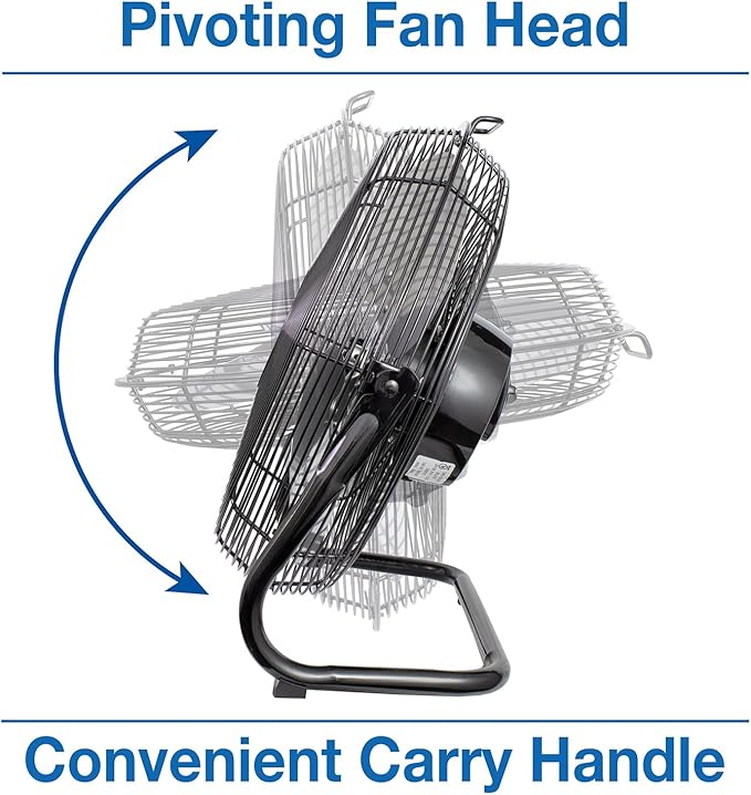 Air King 9218 18-Inch Pivoting Floor Fan