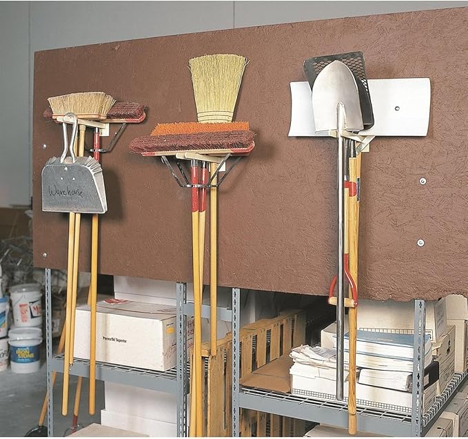 Gempler's Extra Wide Tool Rack for Trimmers, Blowers, and Stepladders