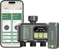 WiFi Water Timer, Hose Timer 300m Long Range RF with Gateway, App Control, 8-Month Battery, Weather Delay, 3/4" Smart Irrigation Controller