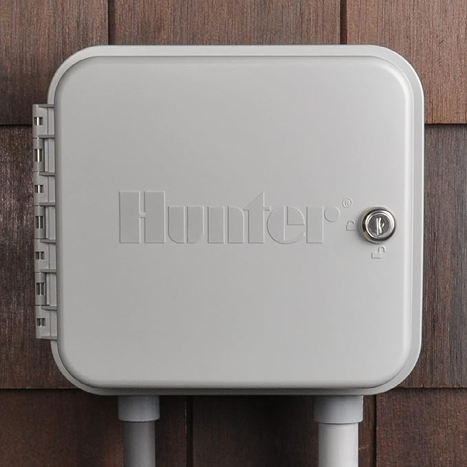 Hunter Pro-C Modular Outdoor Irrigation Controller Gray 4-Station Base Unit Controller, Outdoor Mount with 120 VAC Internal Transformer, Expandable to 16 Stations B00LBGQ4K2