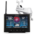 AcuRite Iris Weather Station with Rain Gauge and Wind Speed/Direction, Indoor Outdoor Thermometer Wireless Outdoor Sensor for Temperature and Humidity, and HD Display with Built-In Barometer (01535M)