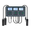 8 in 1 Water Quality Tester, Tuya WiFi Smart Water Quality Meter, DC 6V Wall Mount Digital Aquarium Water Monitor for Fish Tank Hydroponics Labs PH/S.G/EC/Salt/ORP/TDS/CF/Temp