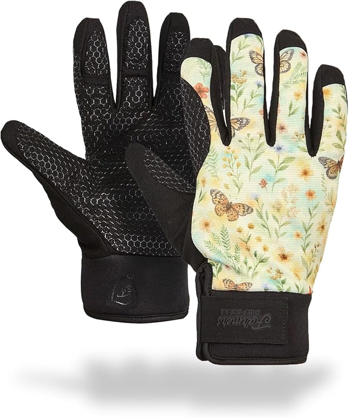 FARMER'S DEFENSE Waterproof Winter Work Gloves, Insulated, Touchscreen-Friendly, for Gardening, Snow Shoveling & Outdoor Work