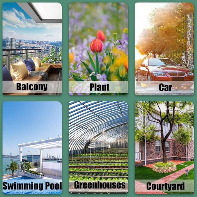 90% Shade Cloth for Plants 3.3 Ft × 6.6 Ft Greenhouse Shade Cloth for Protect Vegetable Plants Fruits Flowers Crops - Blue