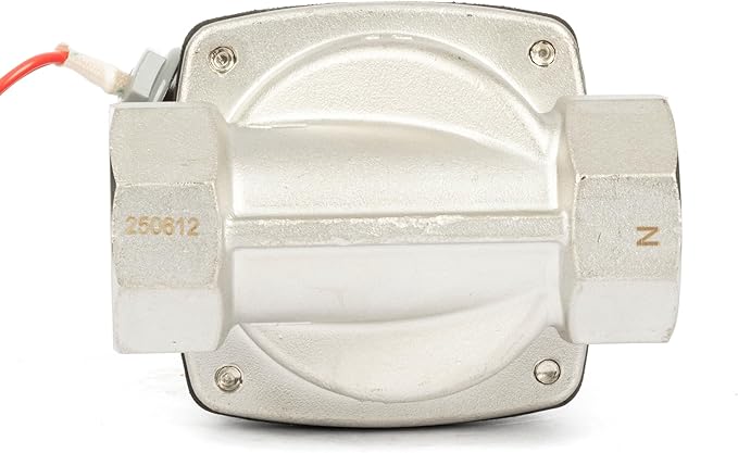U.S. Solid Smart WiFi Stainless Steel Solenoid Valve, 1-1/4", 110V AC, Normally Closed, App Remote Control for Irrigation & Automation