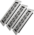 3 Pack Floor Register 2x12 Inches - Heavy Duty Walkable Steel Decorative Vent Covers for Home Floor Air Floor Vents Register Easy Adjust Air Flow with Scratch Resistant Finish