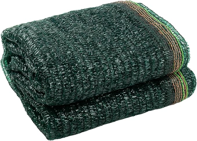 LOVE STORY 10x20FT 55% Dark Green Shade Cloth Sun Shade Net UV Resistant Mesh Tarp Plant Cover Sunblock Net for Garden,Greenhouse,Vegetables,Flowers