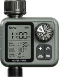 Sprinkler Timer for Garden Hose, Irrigation Water Timer with Rain Delay, Automatic Manual Watering for Lawn Yard Outdoor Drip Irrigation System